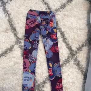 Girls Lularoe Disney Mickey Mouse leggings
